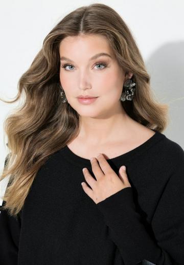 Длинный пуловер