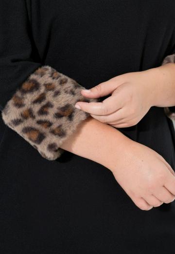 Пуловер с рукавом три четверти