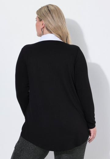 Длинный пуловер