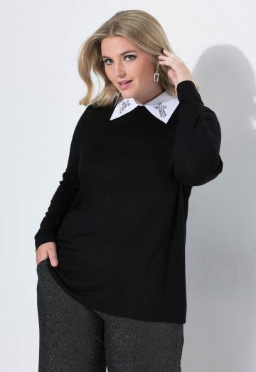 Длинный пуловер