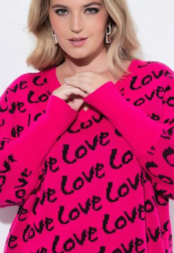 Длинный пуловер