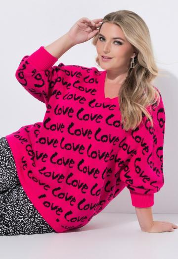 Длинный пуловер