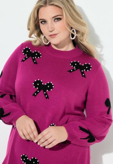 Длинный пуловер