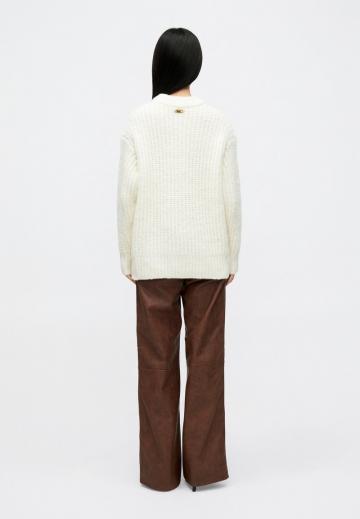 Длинный пуловер