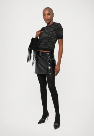 Пуловер с коротким рукавом