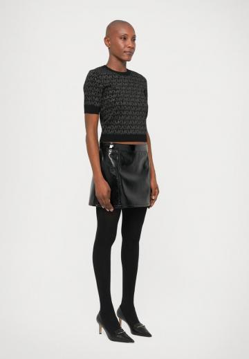 Пуловер с коротким рукавом