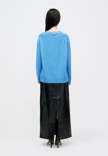 Длинный пуловер