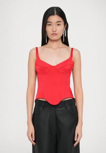 Топ на бретельках