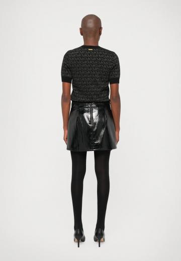 Кожаная юбка