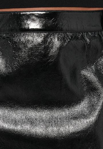 Кожаная юбка