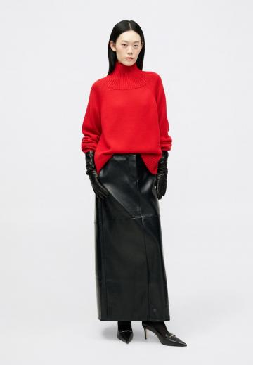 Длинный пуловер