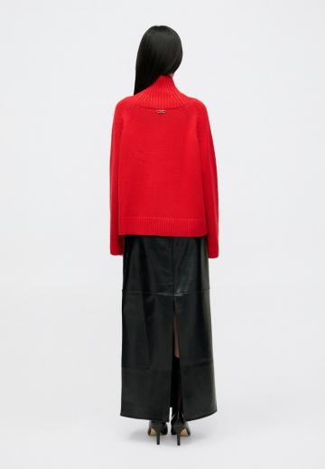 Длинный пуловер