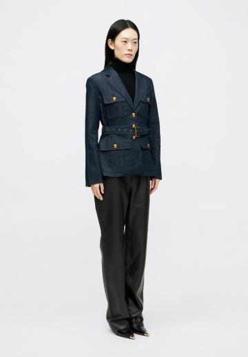 Блейзер с накладными карманами