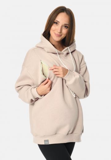 Пуловер с капюшоном