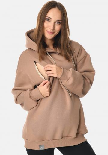 Пуловер с капюшоном