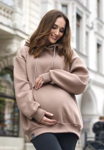 Пуловер с капюшоном