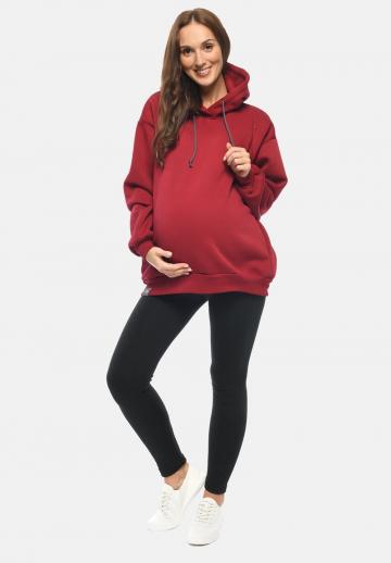 Пуловер с капюшоном