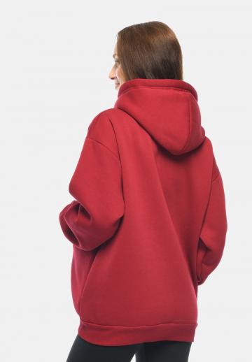 Пуловер с капюшоном