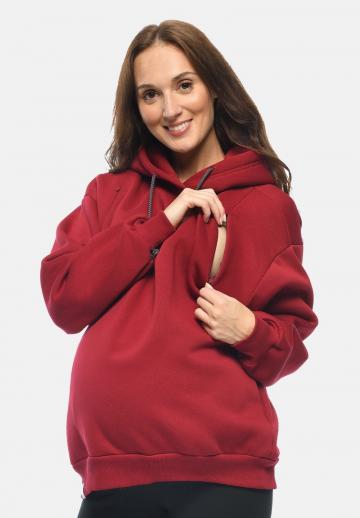 Пуловер с капюшоном