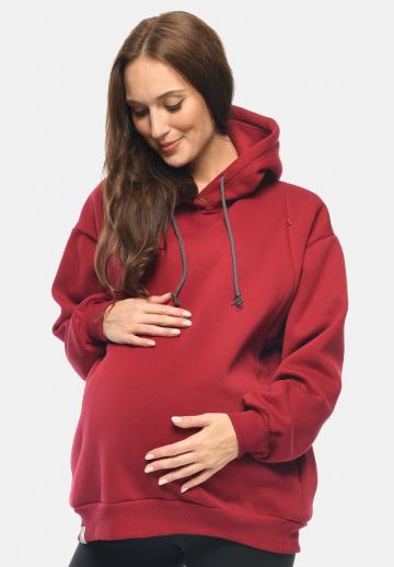 Пуловер с капюшоном