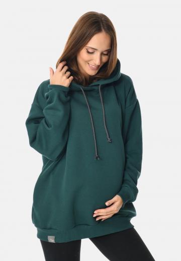 Пуловер с капюшоном