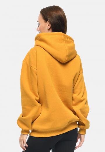 Пуловер с капюшоном