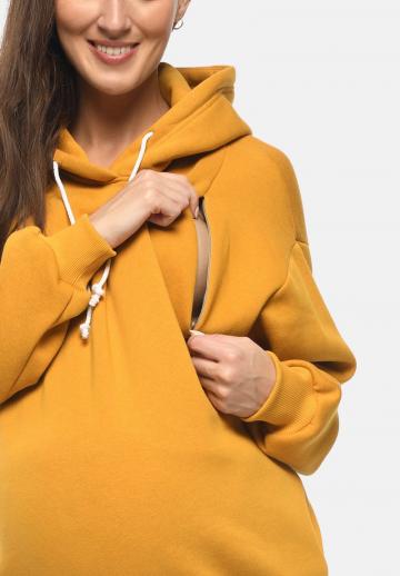 Пуловер с капюшоном