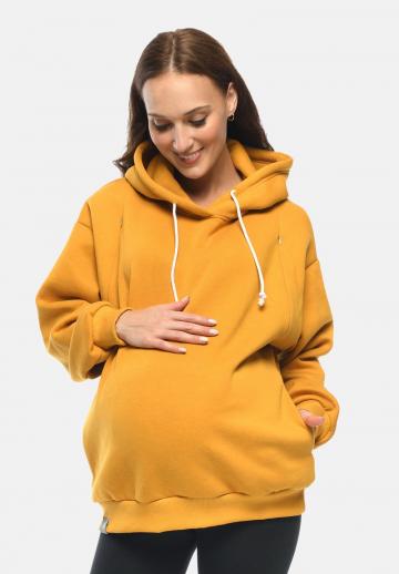 Пуловер с капюшоном