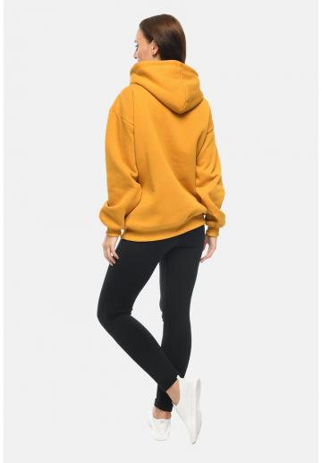 Пуловер с капюшоном