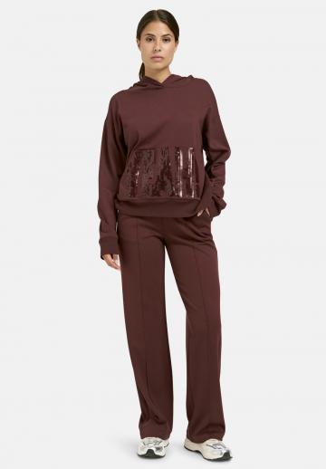 Пуловер с капюшоном