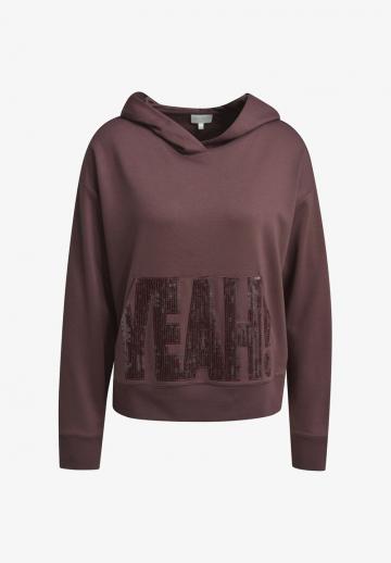 Пуловер с капюшоном