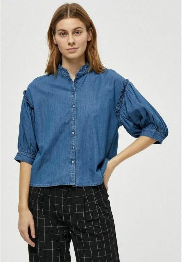 Джинсовая блузка