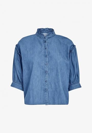 Джинсовая блузка