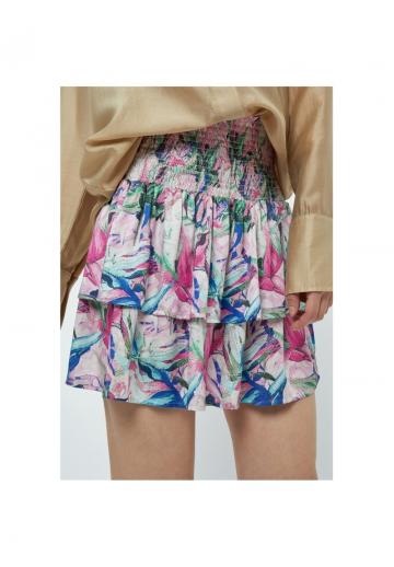 Юбка с воланами