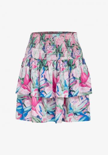 Юбка с воланами