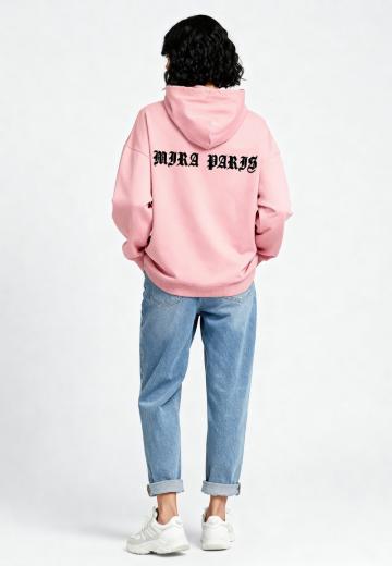 Пуловер с капюшоном