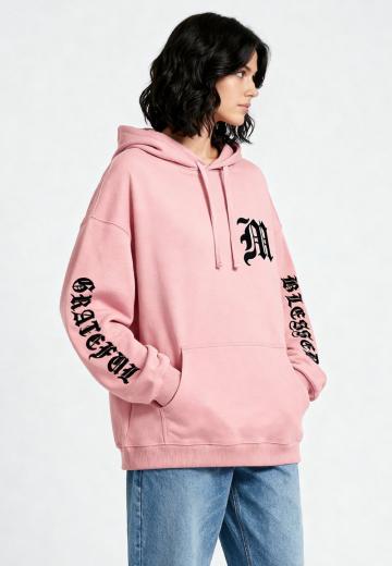 Пуловер с капюшоном