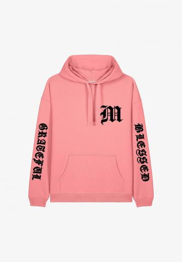 Пуловер с капюшоном