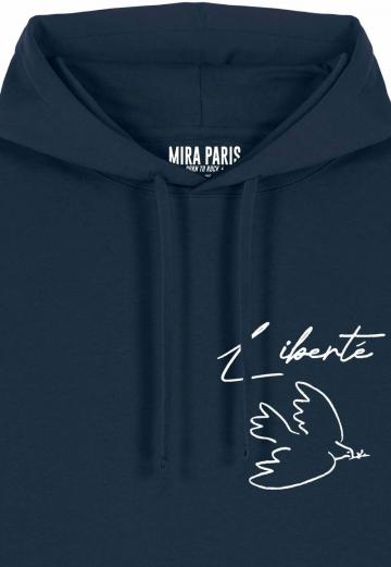 Пуловер с капюшоном