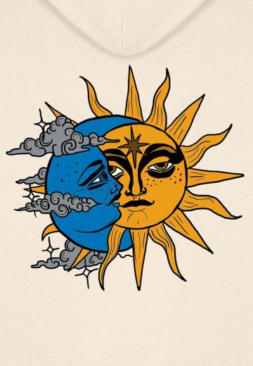 Пуловер с капюшоном