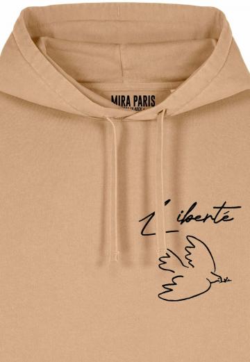 Пуловер с капюшоном