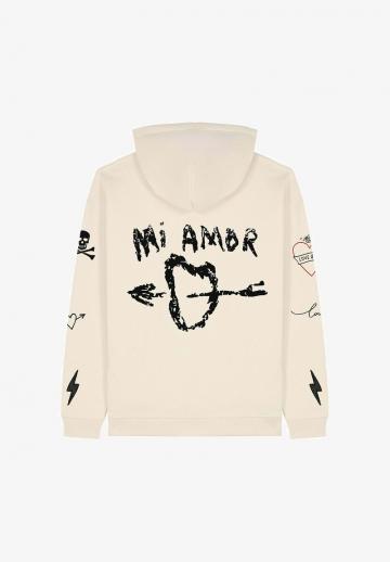 Пуловер с капюшоном