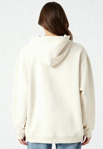 Пуловер с капюшоном