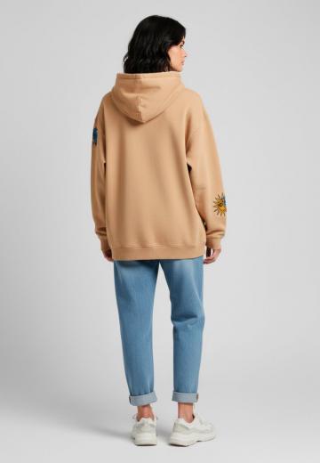 Пуловер с капюшоном