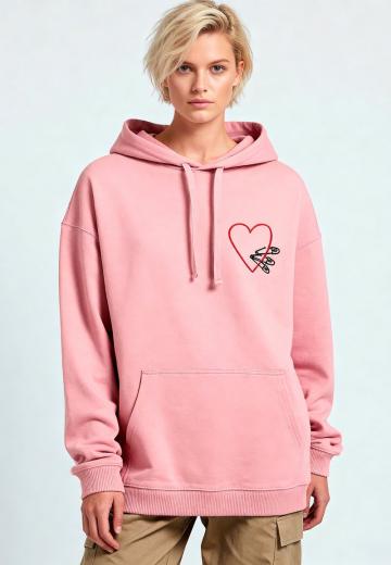 Пуловер с капюшоном