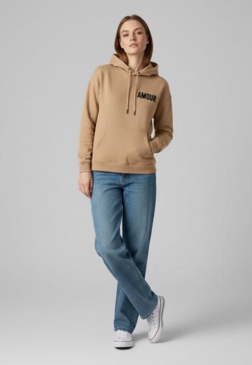 Пуловер с капюшоном