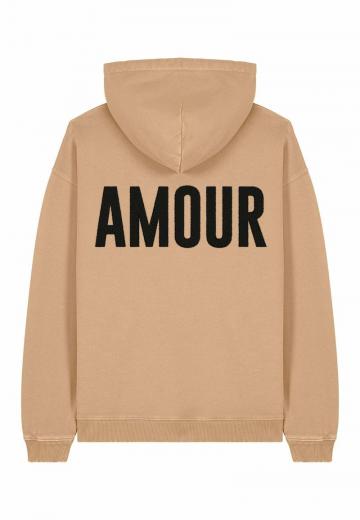 Пуловер с капюшоном