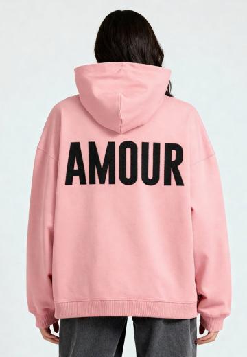 Пуловер с капюшоном