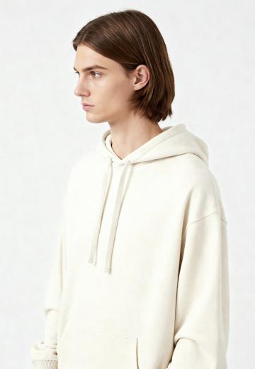 Пуловер с капюшоном