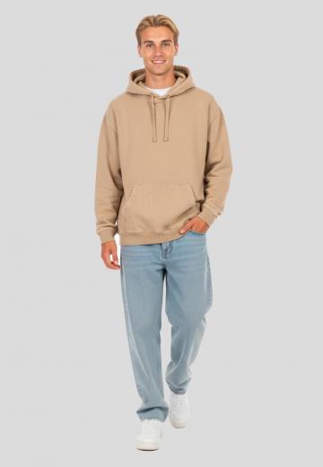 Пуловер с капюшоном